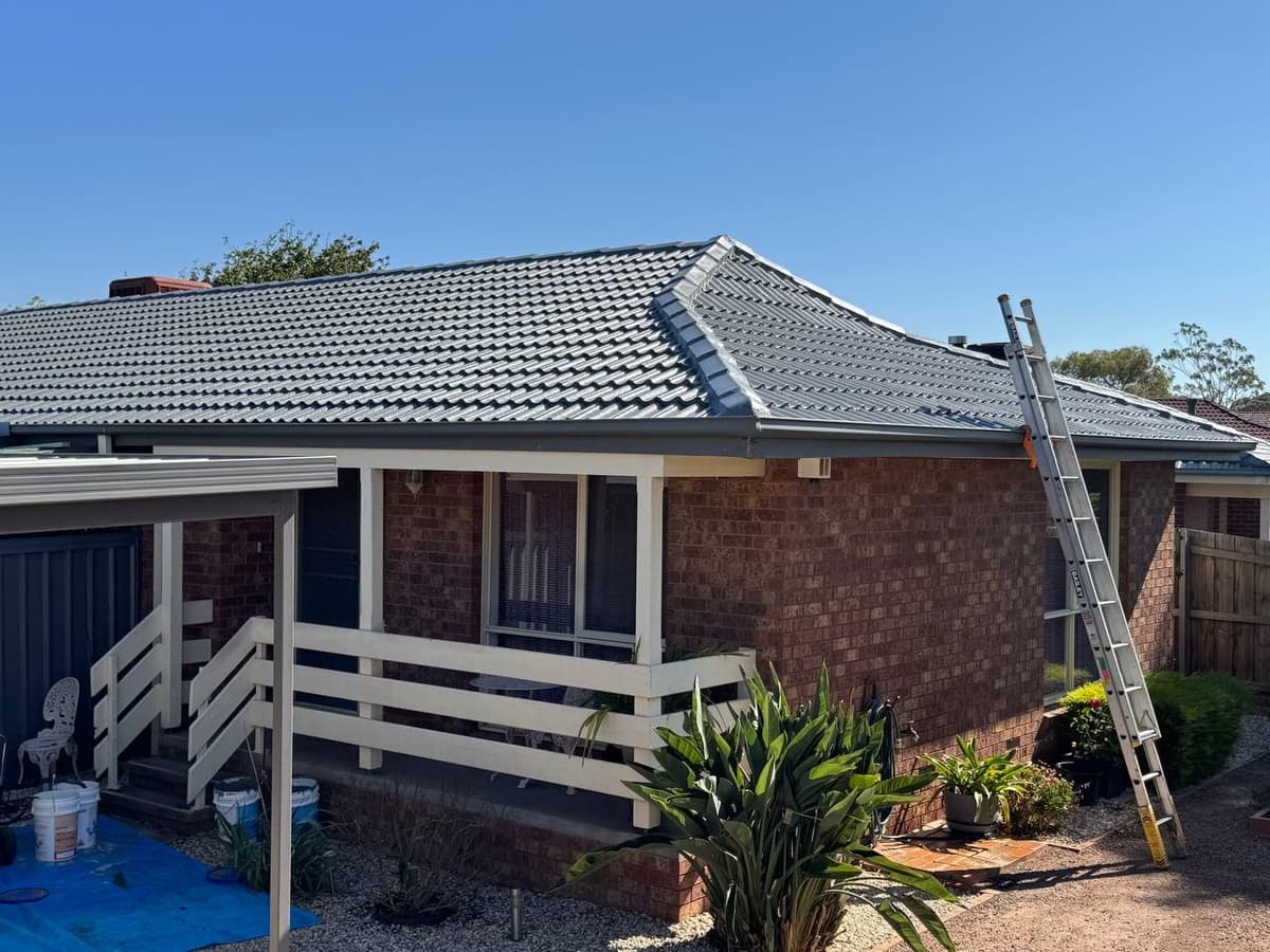 Tile roof restoration completed – Skyways Roofing Melbourne