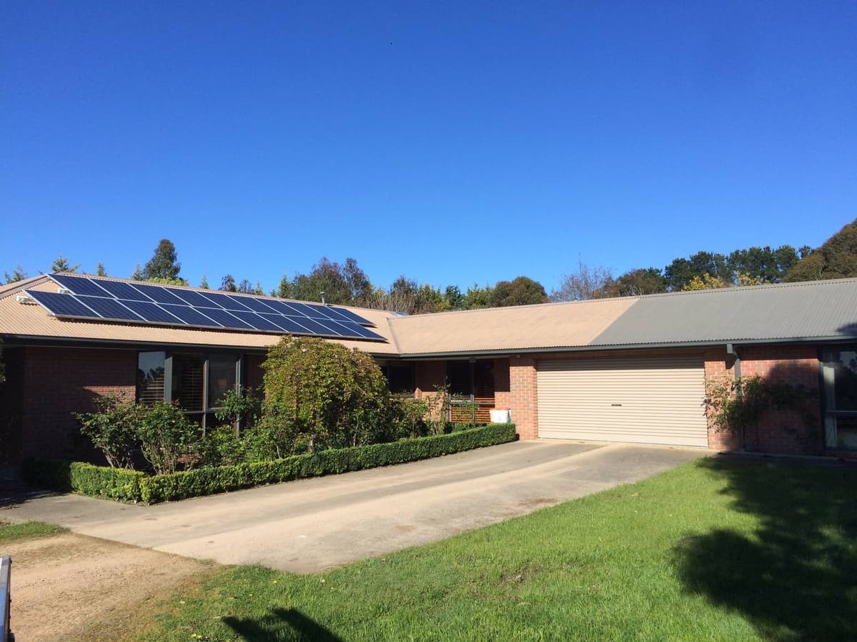Metal roof with solar panels country property – Skyways Roofing