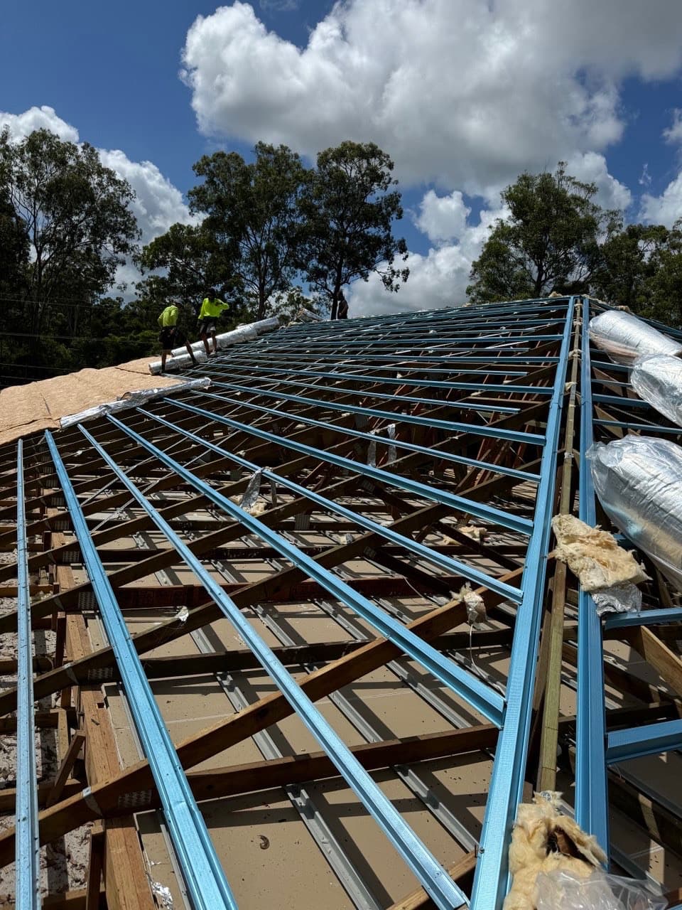 Roof repairs completed by Sky Ways Roofing